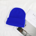 Chapéus de malha de inverno de logotipo personalizado por atacado